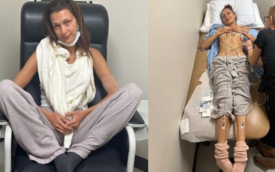 Fotky plné bolesti: Bella Hadid odhalila fanouškům svůj boj s lymskou boreliózou 