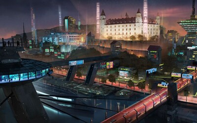 Futuristická Bratislava s Hradom či budovou rozhlasu ako v Cyberpunku. Vyskúšali sme slovenskú hru, v ktorej môžeš zarábať krypto