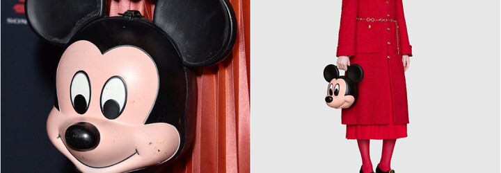 Gucci představilo bizarní 3D kabelku ve tvaru hlavy Mickey Mouse. Stojí 102 tisíc
