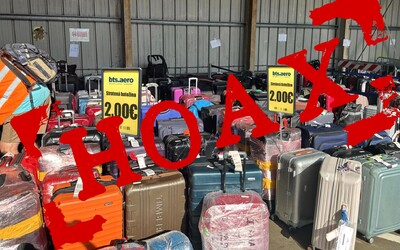 HOAX: Nová falošná stránka bratislavského letiska láka na stratené kufre za 2 eurá. Od záujemcov chce vylákať prístup k účtu