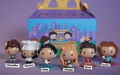 Happy Meal pro dospělé s figurkami z Přátel? McDonald's představil novou limitku