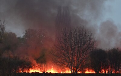 Hasiči v Česku bojují se dvěma požáry, hoří i vojenský prostor Libavá
