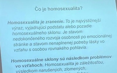 Homosexualita je zranenie, hovorili žiakom na gymnáziu v Trenčíne. Škola sa už ospravedlnila