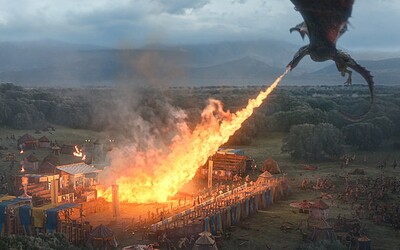 Hora z Game of Thrones drví lebky nepriateľov a dračí dych spaľuje všetko navôkol