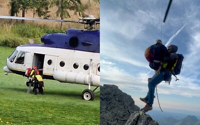 Horskí záchranári mali plné ruky práce s vyčerpanými turistkami. Na pomoc musel prísť aj vrtuľník