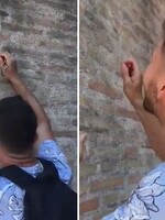 Hrozí mu 5 rokov basy a obrovská pokuta: Už poznajú detaily o turistovi, ktorý vyryl v Koloseu meno priateľky