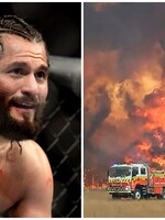 Hvězda UFC pomůže s hašením ničivých požárů v Austrálii