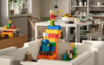 IKEA spojuje síly s Legem a vydává úložné boxy, které naučí děti pořádku zábavnou formou