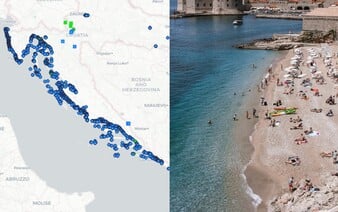 INTERAKTÍVNA MAPA: Chystáš sa na dovolenku do Chorvátska? Pozri si, ktorá pláž je čistá