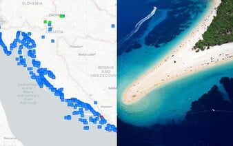 INTERAKTÍVNA MAPA: Chystáš sa na dovolenku do Chorvátska? Pozri si, ktorá pláž je čistá