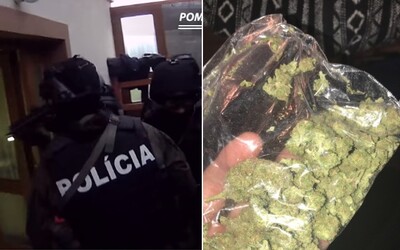 Teprve 16letý Slovák prodával marihuanu, tak mu policejní komando naběhlo do domu