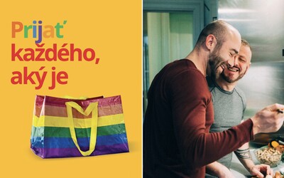 Ikea začala na Slovensku predávať dúhovú verziu svojej ikonickej tašky. Hlási sa tak k podpore LGBTI+ komunity 