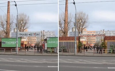 Ikonické trhovisko Miletičova špatia billboardy, ktoré mali zmiznúť po konci roku 2019. Firmy na nich stále zarábajú