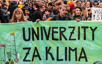 Iniciativa Univerzity za klima pořádá další protesty. Podívej se na program