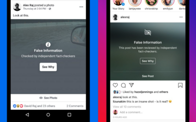Instagram a Facebook nebudú vymazávať fake news a hoaxy. Viditeľne ich označia