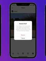 Instagram bude mít koš. Od teď budeš moci obnovit smazané fotografie
