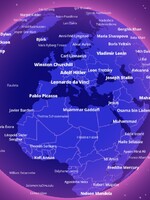 Interaktivní mapa ti ukáže nejslavnější rodáky z tvého města i druhého konce planety