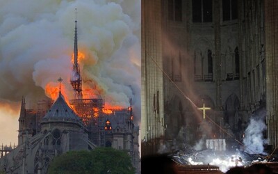 Interiér katedrály Notre Dame ničivý požiar prežil, naznačujú prvé fotky z vnútorných priestorov