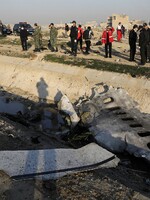 Irán sa priznal, že zostrelil ukrajinské lietadlo. Ako dôvod uviedol ľudskú chybu