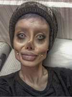 Íránka tvrdila, že podstoupila 50 plastických operací, aby vypadala jako Angelina Jolie. Nyní ji zatkli za rouhání