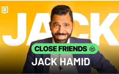 Jack Hamid: Bína je zlý člověk, v televizi vidíte 15 procent | CLOSE FRIENDS