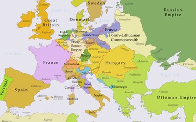 Ako sa vyvíjali hranice štátov Európy od roku 400 pred n. l. do súčasnosti? Video ukazuje vznik a rozpad ríší v priebehu rokov