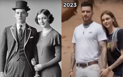 Jak se změnila móda partnerů za 120 let? Umělá inteligence to zachycuje v unikátním videu