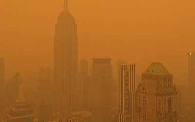 Jak z apokalyptického filmu: New York se dusí smogem, do americké metropole doputoval kouř z kanadských požárů
