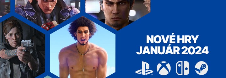Január začne nabitý herný rok 2024. Vyjdú nové hry ako Yakuza, Tekken 8, The Last of Us 2 či nový Princ z Perzie