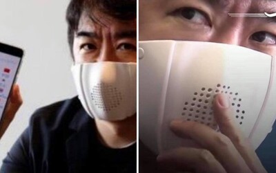 Japonci vymysleli inteligentnú masku na tvár podobnú rúšku. Prekladá do ôsmich jazykov