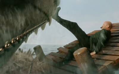 Jason Statham se znovu snaží zabít obrovského žraloka malou harpunou. Sleduj ulítlý trailer na The Meg 2