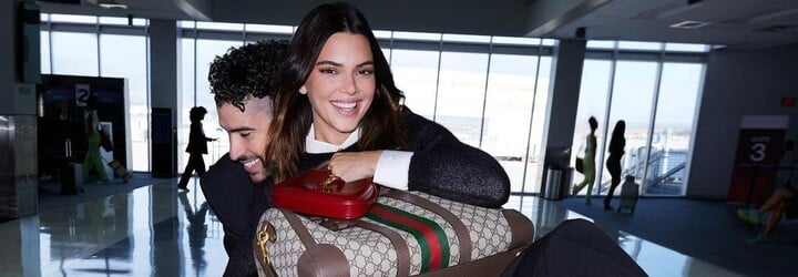 Je to oficiální. Kendall Jenner a Bad Bunny potvrdili vztah v nové kampani pro Gucci