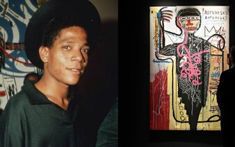 Jean-Michel Basquiat se ve 27 letech předávkoval heroinem, dnes o něm rapuje Jay-Z a jeho obrazy se prodávají za desítky milionů