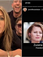 Jennifer Aniston na Instagramu sdílí Zuzanu Čaputovou. Změna již ve světě nastala, píše americká herečka