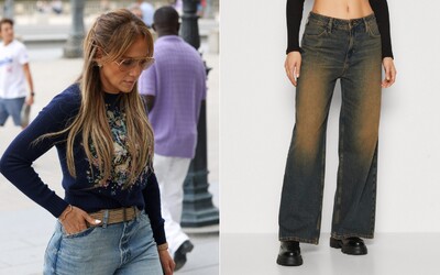 Jennifer Lopez kraľuje trendu „dirty denim“. Do newyorských ulíc si vzala špinavé rifle, Chanel kabelku a Gucci okuliare