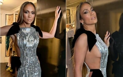 Jennifer Lopez upoutala pozornost netradičním outfitem. Fanoušci ho nazvali „šaty pomsty“