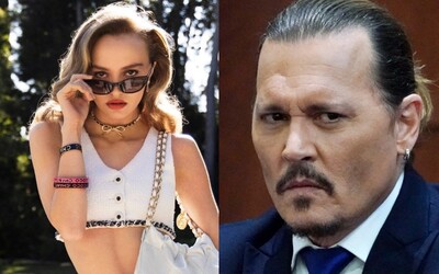 Johnny Depp predáva NFT portrét svojej dcéry, ktorej cez tvár napísal slovo „mlčanie“. Vraj jej vyčíta, že ho na súde nepodporila