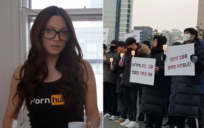 Juhokórejčanom vláda zablokovala Pornhub, tak vyšli protestovať do ulíc
