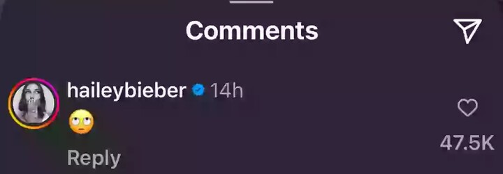 Justin Bieber pridal odvážne fotky s vulgárnym odkazom. Hailey to komentovala s pohŕdavým emotikonom
