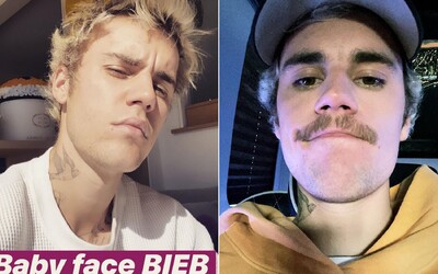 Justin Bieber si konečně oholil řídké vousy. Potěšil fanoušky, manželku Hailey i vlastní matku