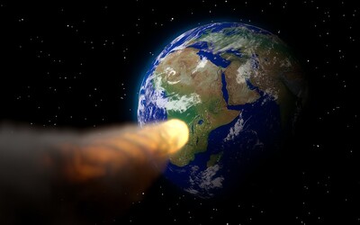 Okolo Země proletěl v noci asteroid rychlostí 34 000 kilometrů za hodinu
