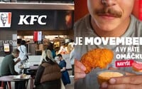 KFC vyzýva mužov k návšteve urológa a pridáva im omáčku zdarma. Pridalo sa k hnutiu Movember