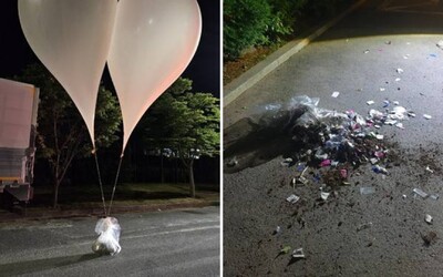 KĽDR opäť vypustila balóny s odpadkami. V Južnej Kórei už v minulosti pristáli cigaretové ohorky, hnoj a exkrementy