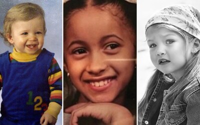 KVÍZ: Spoznáš známe celebrity podľa ich fotiek z detstva?