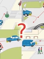 KVÍZ: Toto je 10 situácií na križovatke, ktoré musíš zvládnuť, aby si po novom dostal vodičák. Vyriešiš všetky správne?