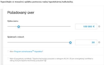 Kalkulačka: Zisti, akú mesačnú splátku budeš platiť, keď si zoberieš hypotéku
