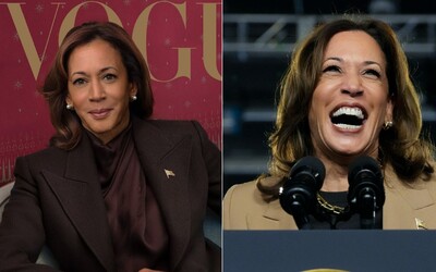 Kamala Harris pózuje na titulke Vogue. Nazvali ju kandidátkou našej doby