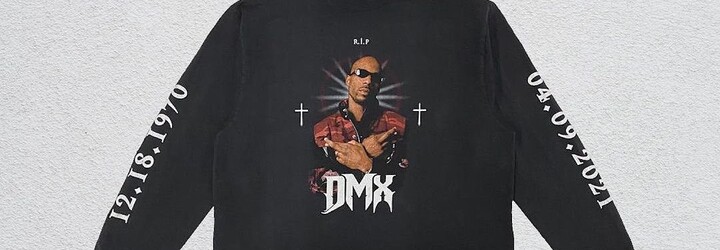 Kanye West a Balenciaga uctili památku DMXe limitovaným tričkem, které může být tvoje za zhruba 5 200 korun