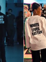 Kanye West provokuje mikinou s nápisom White Lives Matter. Raper propaguje slogan obľúbený medzi pravicovými extrémistami
