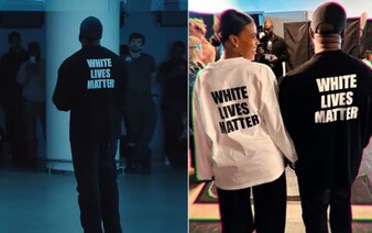 Kanye West provokuje mikinou s nápisom White Lives Matter. Raper propaguje slogan obľúbený medzi pravicovými extrémistami